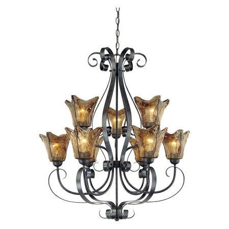 Millennium Chandelier Ceiling Light 7129-BG